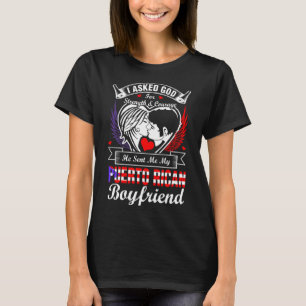 Ich habe Gott für Puerto-Amerikanischer Freund Ge T-Shirt