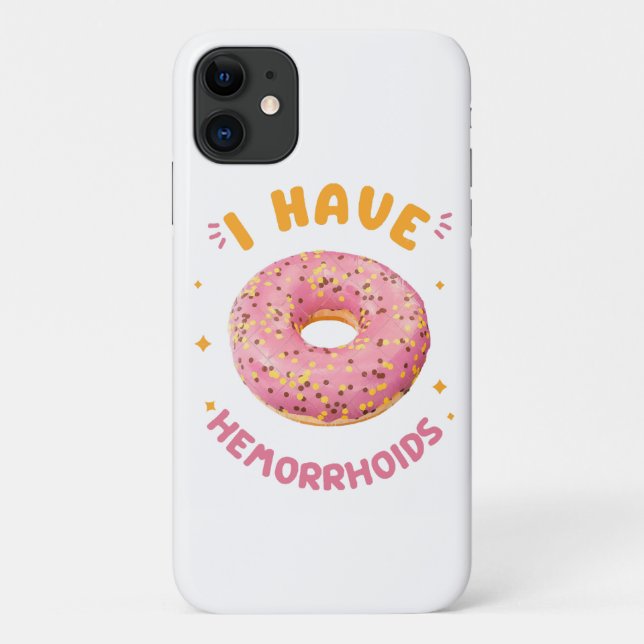 Ich habe Hämorrhoiden Case-Mate iPhone Hülle (Rückseite)