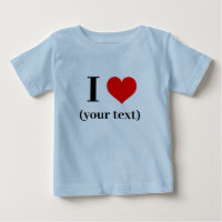 ICH HABE HERZEN! Baby Fine Jersey T - Shirt - Ligh