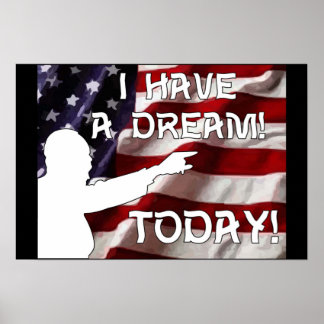 Ich habe heute einen Traum! Poster