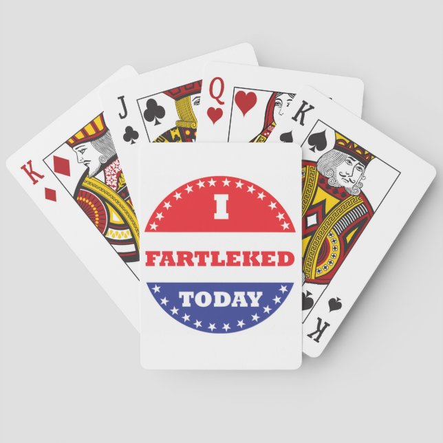 Ich habe heute Fartleed Spielkarten (Rückseite)