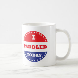 Ich habe heute gepaddelt kaffeetasse