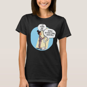 Ich habe heute nichts getan Katzen Humor T-Shirt