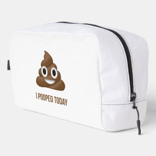 Ich habe heute Poo Emoji Gekackt Waschbeutel