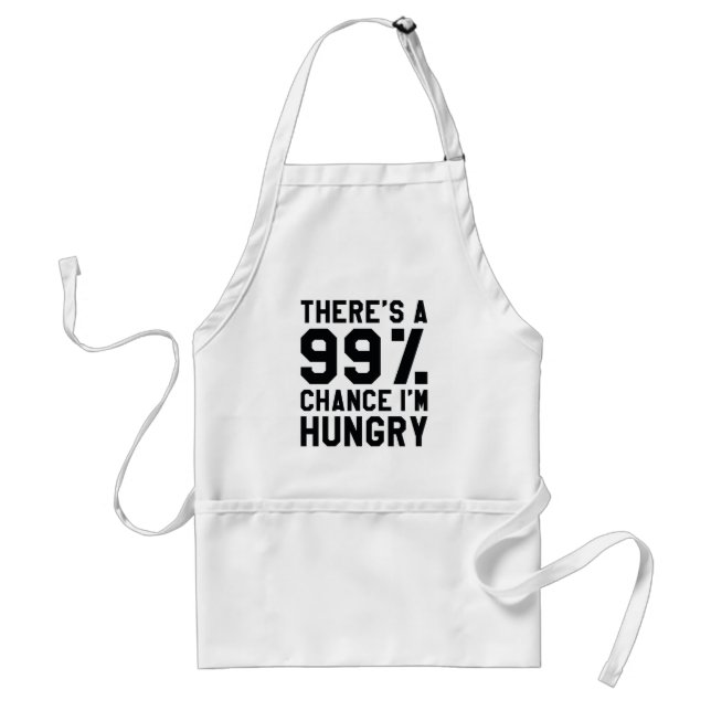 Ich habe Hunger Schürze (Vorne)