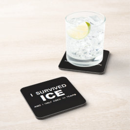 Ich habe ICE überlebt Getränkeuntersetzer