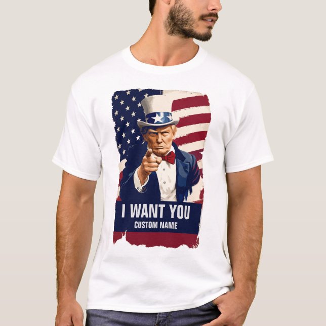 Ich habe Ihnen Trump-T - Shirt gewollt (Vorderseite)