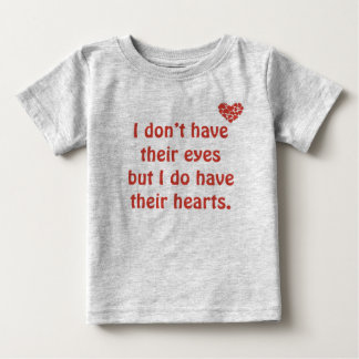 Ich habe ihre Augen - Adoptions-T - Shirt