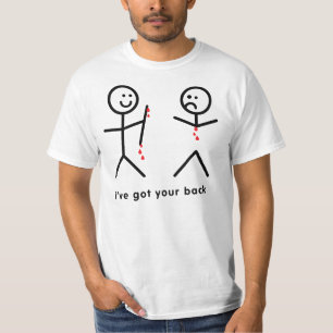 Ich habe Ihre Rückseite - den Horror T-Shirt