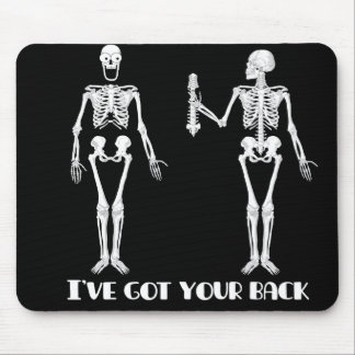 Ich habe Ihre Rückseite - lustige Skelette Mousepad