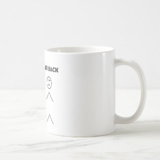 Ich habe Ihre Rückseite - Strichmännchen Kaffeetasse