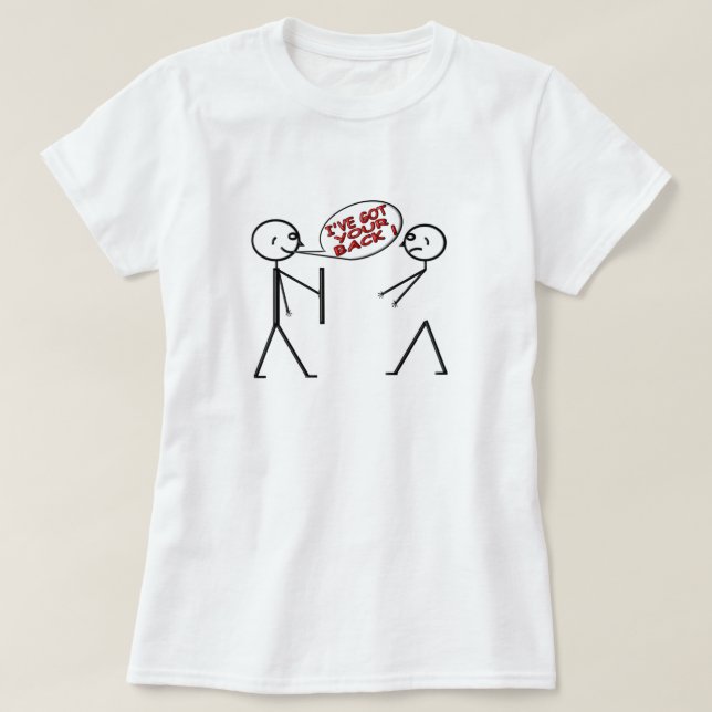 Ich habe IHRE RÜCKSEITE! T-Shirt (Design vorne)