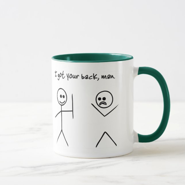 Ich habe Ihre Rückseite Tasse (Rechts)