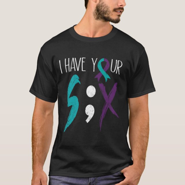 Ich habe Ihre sechs militärischen Suizidprävention T-Shirt (Vorderseite)