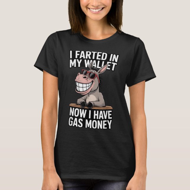 Ich habe in meinem Portemonnaie gefärbt, jetzt hab T-Shirt (Vorderseite)