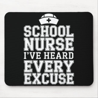 Ich habe jede Ausrede gehört Lustige Schulkrankens Mousepad