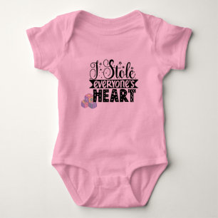 Ich habe Jedermanns Herz Baby Bodysuit gestohlen Strampler