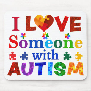 Ich habe jemanden mit AUTISM Liebe Mousepad