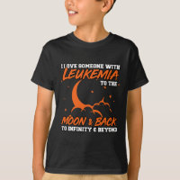 Ich habe jemanden mit Leukämie zum Mond Liebe. Leu
