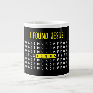 Ich habe Jesus-Tasse Jumbo-Tasse