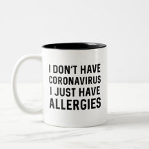 Ich habe kein Coronavirus, ich habe nur Allergien 