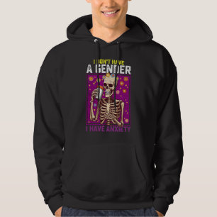 Ich habe kein Geschlecht, ich habe Angst nicht-bin Hoodie