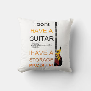 ich habe kein Gitarrenproblem, ich habe ein Lagerp Kissen
