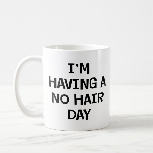 Ich habe kein Haar Kaffeetasse (Links)