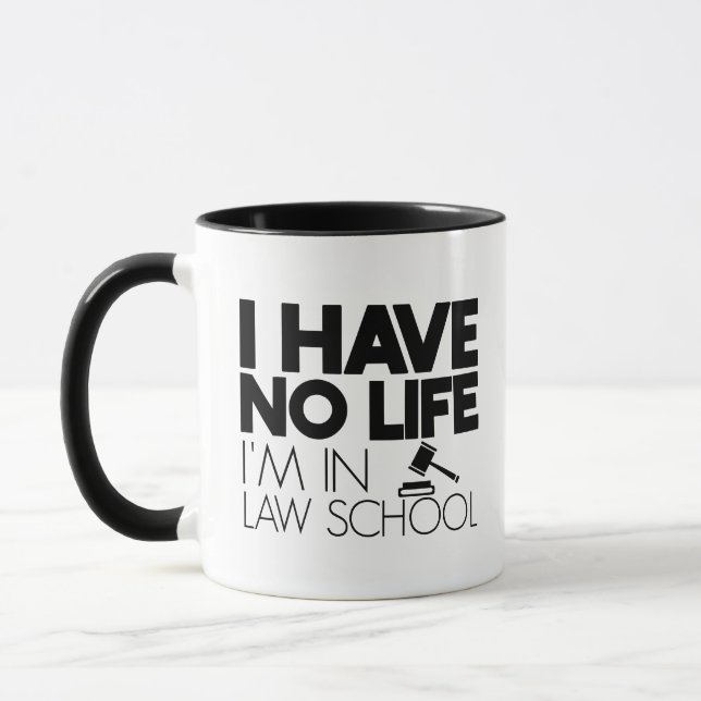 Ich habe kein Leben in der Jurastube Tasse (Links)