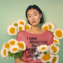 Ich habe keine Ahnung, Tri-Blend Shirt