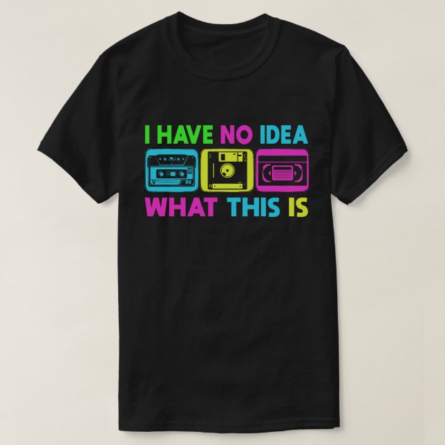 Ich habe keine Ahnung, was das sind Männer Frauen, T-Shirt (Design vorne)