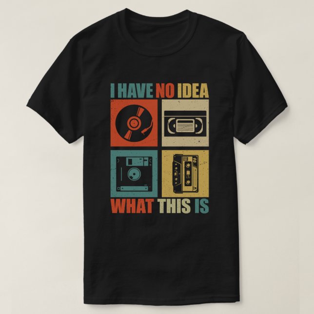 Ich habe keine Ahnung, was das sind Männer Frauen, T-Shirt (Design vorne)