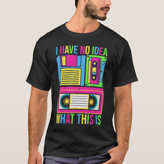 Ich habe keine Ahnung, was das sind Männer Frauen  T-Shirt (Vorderseite)