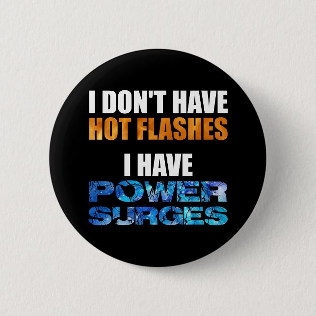 Ich habe keine Blitze, ich habe Power-Surges Button (Vorderseite)