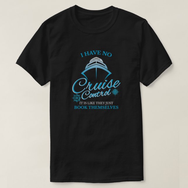 Ich habe keine Cruise-Kontrolle wie sie nur buchen T-Shirt (Design vorne)