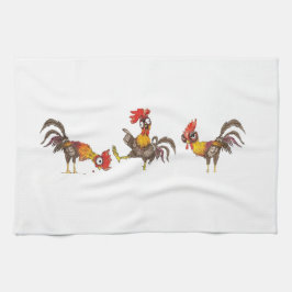 Ich habe keine Ente in einer Reihe, ich habe Hühne Geschirrtuch