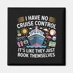 Ich habe keine Kontrolle auf einer Kreuzfahrt, die Magnet