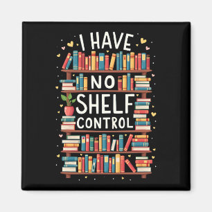 Ich habe keine Kontrolle, die lustige Bibliothek l Magnet