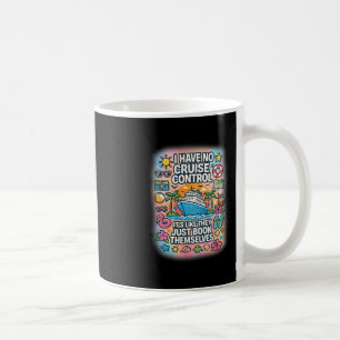 Ich habe keine Kontrolle über eine Kreuzfahrt, die Kaffeetasse