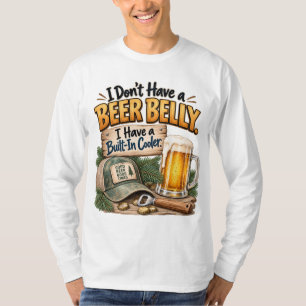 Ich habe keinen Bierbauch Humor T-Shirt