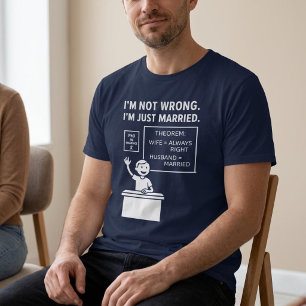 Ich habe keinen Fehler. Ich bin nur verheiratet. H T-Shirt