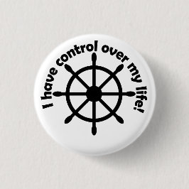 Ich habe Kontrolle über mein Leben! Button