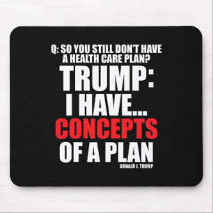 Ich habe... Konzepte eines Plans zur Abstimmung üb Mousepad
