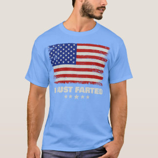 Ich habe lange gelebt Amerika gefarbt T-Shirt