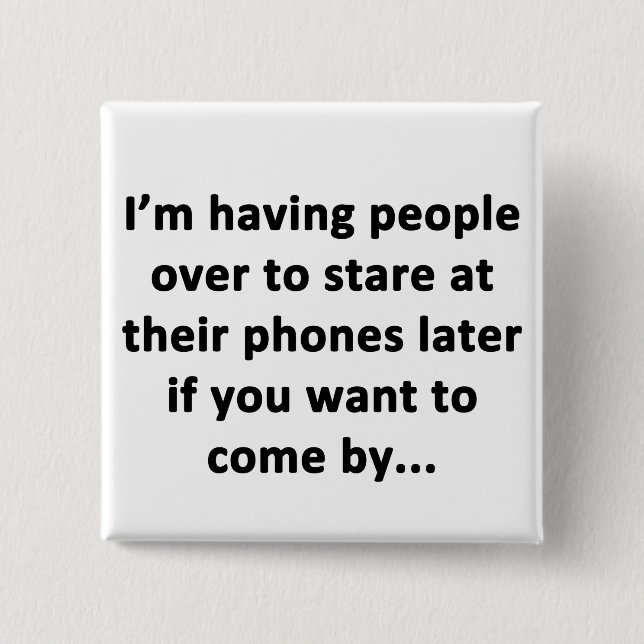 Ich habe Leute über Button (Vorderseite)