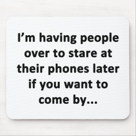 Ich habe Leute über Mousepad