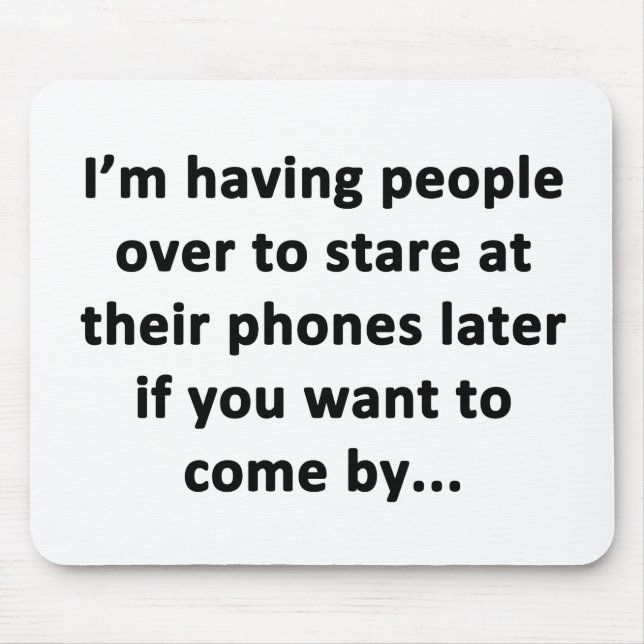 Ich habe Leute über Mousepad (Vorne)