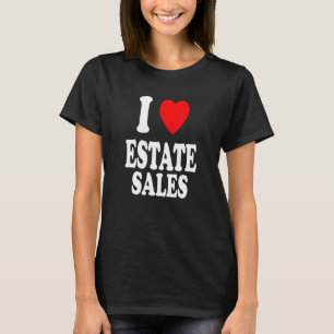 Ich habe Liebe Anwesen Vertrieb Drehend Online-Ver T-Shirt
