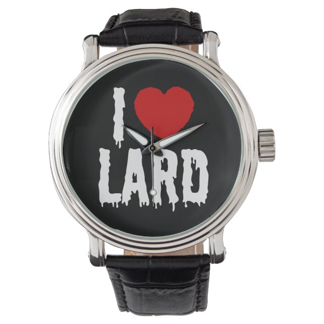 ICH HABE [LIEBE] ARMBANDUHR (Vorderseite)