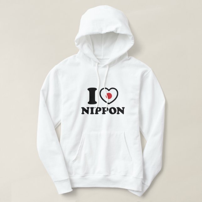ICH HABE [LIEBE] NIPPON HOODIE (Design vorne)